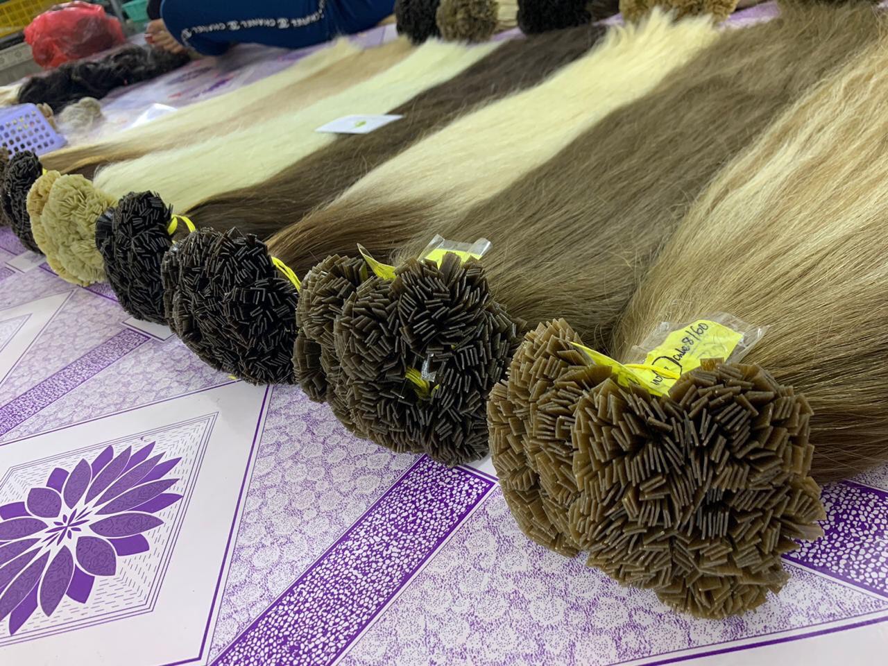 Vietnamese Hair Flat Tip Hair Extensions From 8”- 48” Factory Price. 3 Vietnamese Hair Flat Tip Hair Extensions From 8”- 48” Factory Price. - Image 3