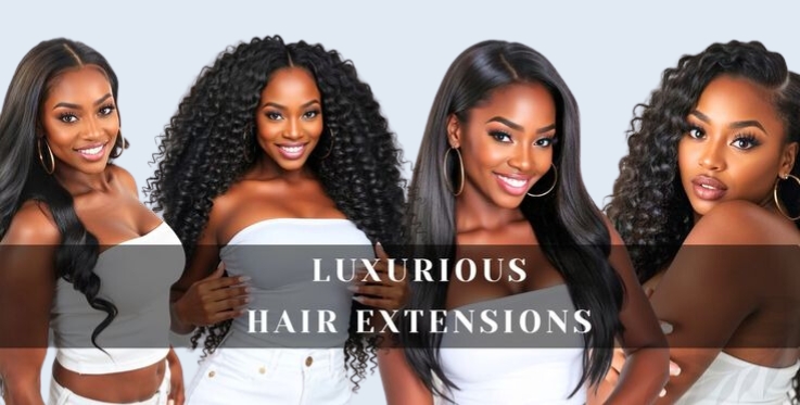 Luxurious hair extensions
