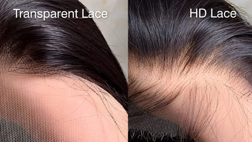 transparent lace wig vs hd lace
