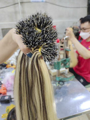 Nano hair extentions
