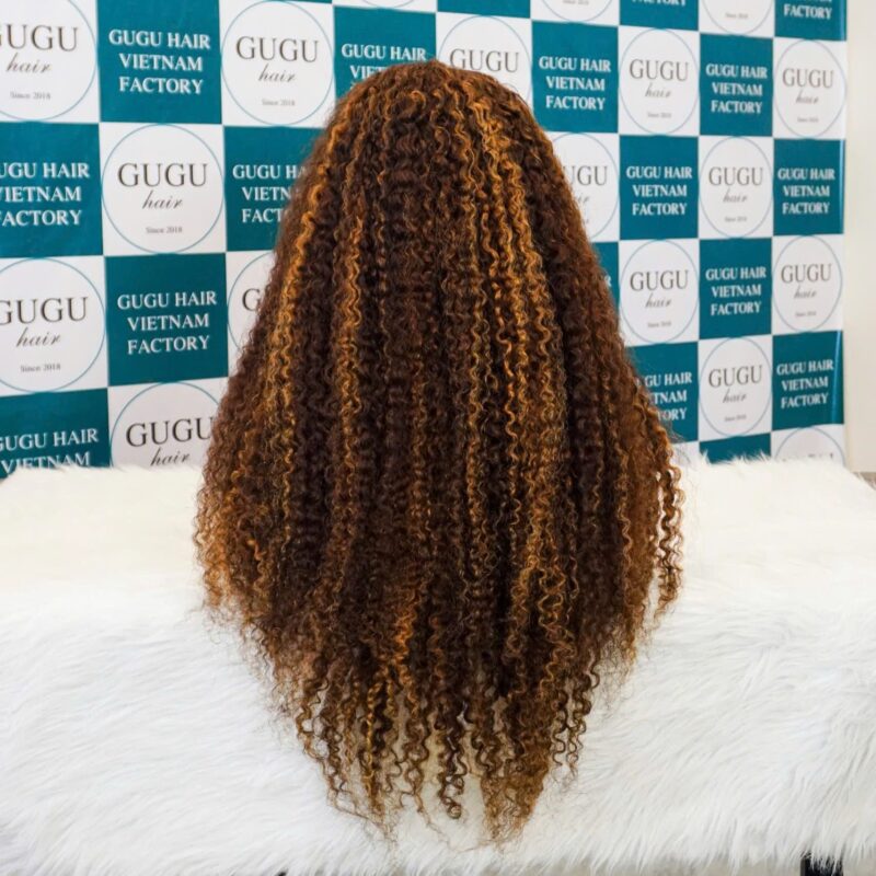 Ombre Human Hair Kinky Curly