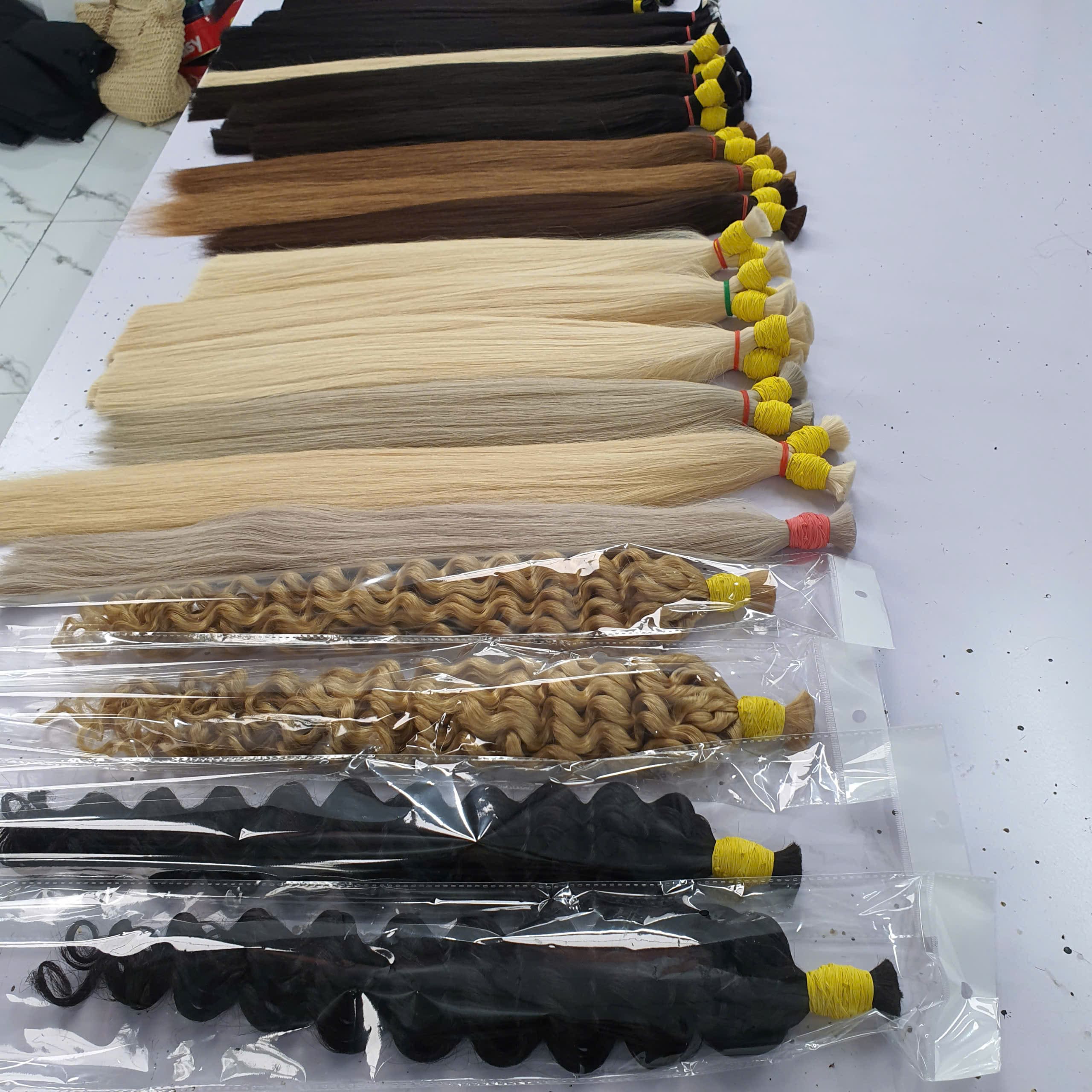 Raw Bulk Hair Wholesales GuGu Hair 100% Human Hair 1 premium-black-bulk-hair-extensions-26inch-guguhair