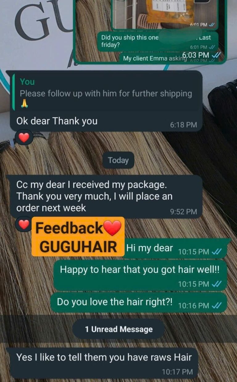 GUGU HAIR – Raw Vietnamese Human Hair Wig 142 feedback human hair wig
