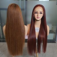 bone straight hair
