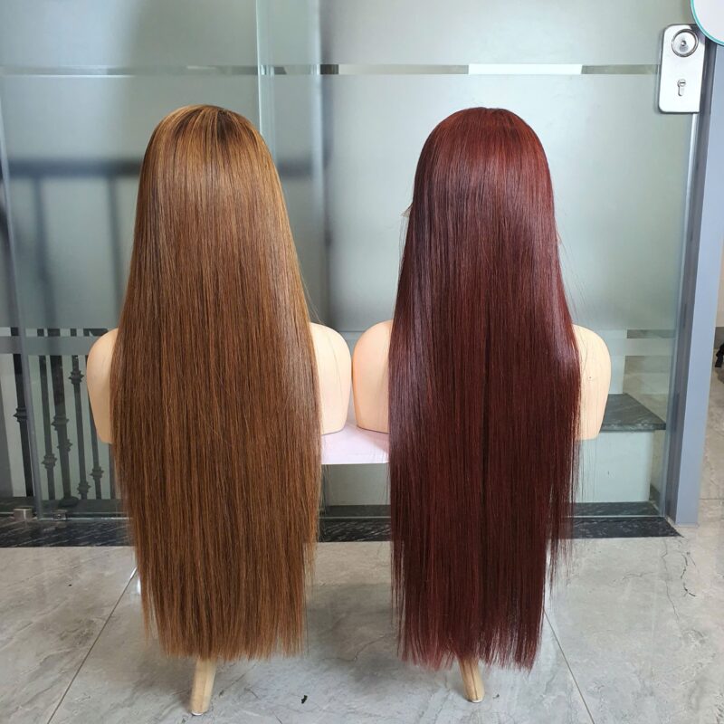 bone straight hair