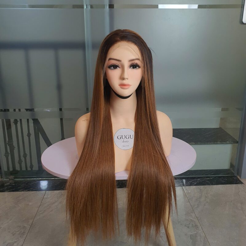 bone straight hair
