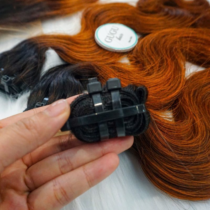 weave hair extensions with closure