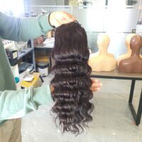 Ponytail Hair Extension featuring a natural wavy texture