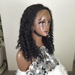 Burmese Curly Hair Bundles With 13×6 Lace Frontal 22 Inches