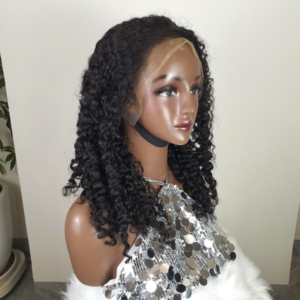 deep wave wig human hair