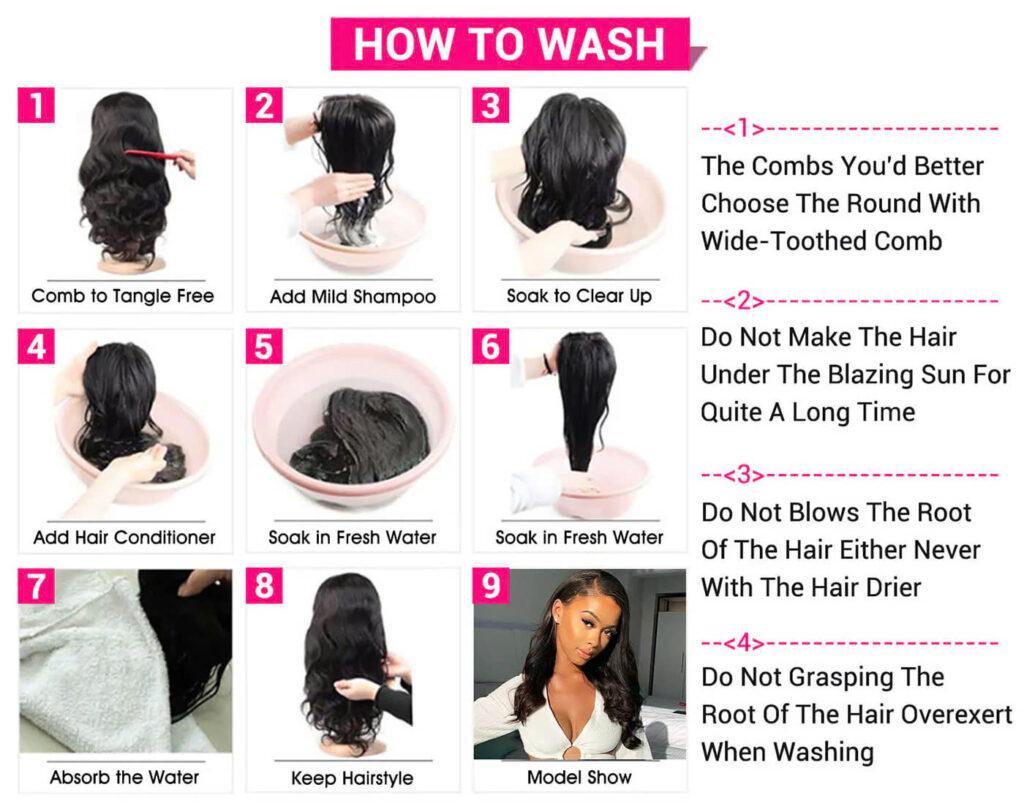 How to wash wigs at home?