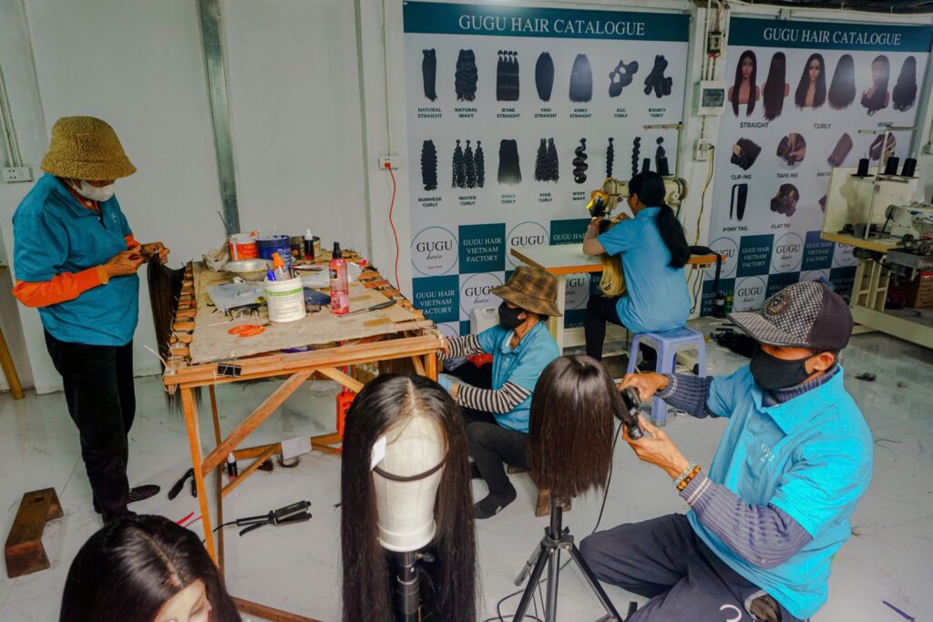 Wholesale hair supplier in Vietnam