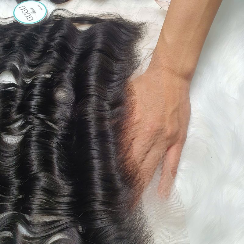 13x4 Deep Wave Lace Front Wig Styles