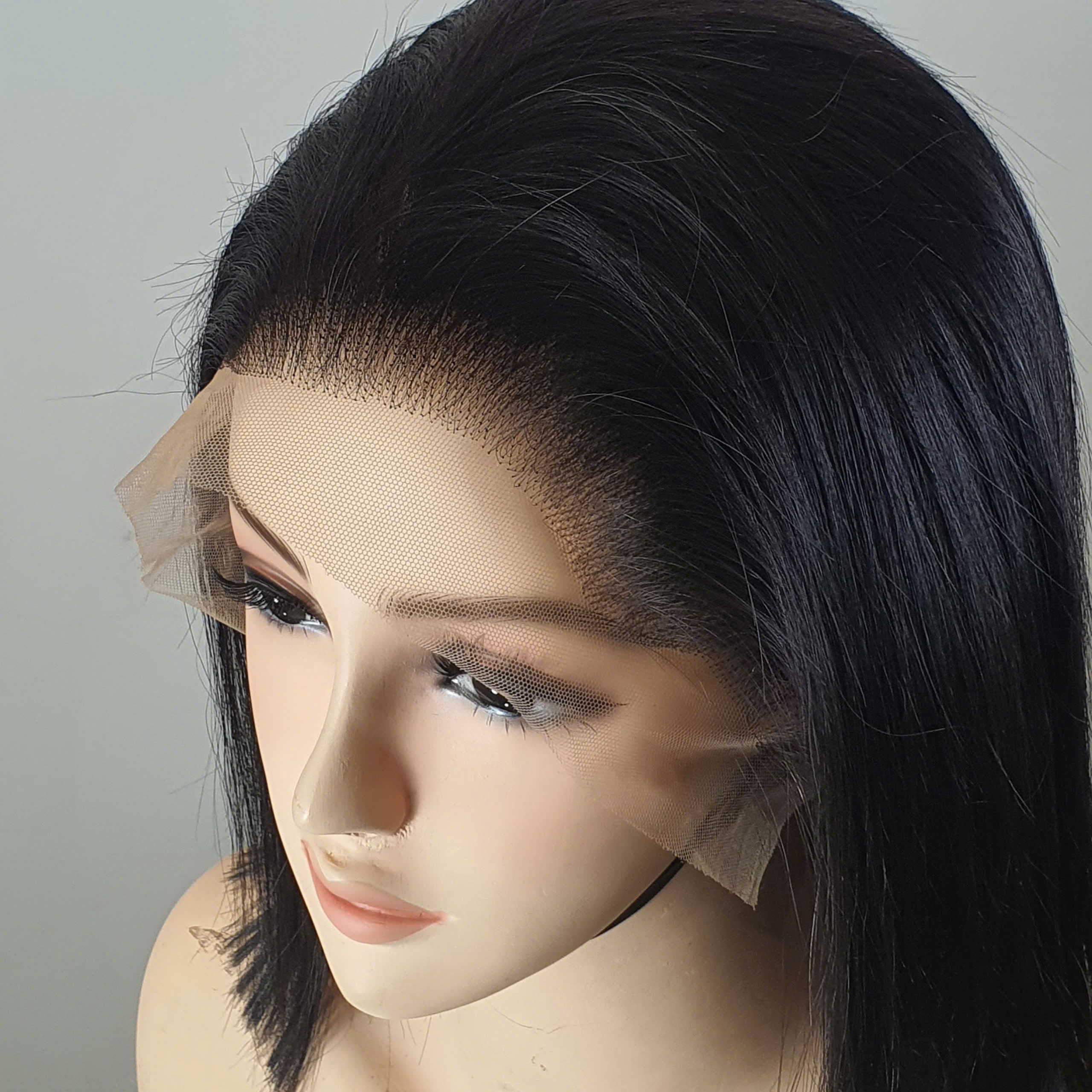 Pre Plucked Hair Bob Cut Lace Wigs For Black Woman 3 Pre Plucked Hair Bob Cut Lace Wigs For Black Woman