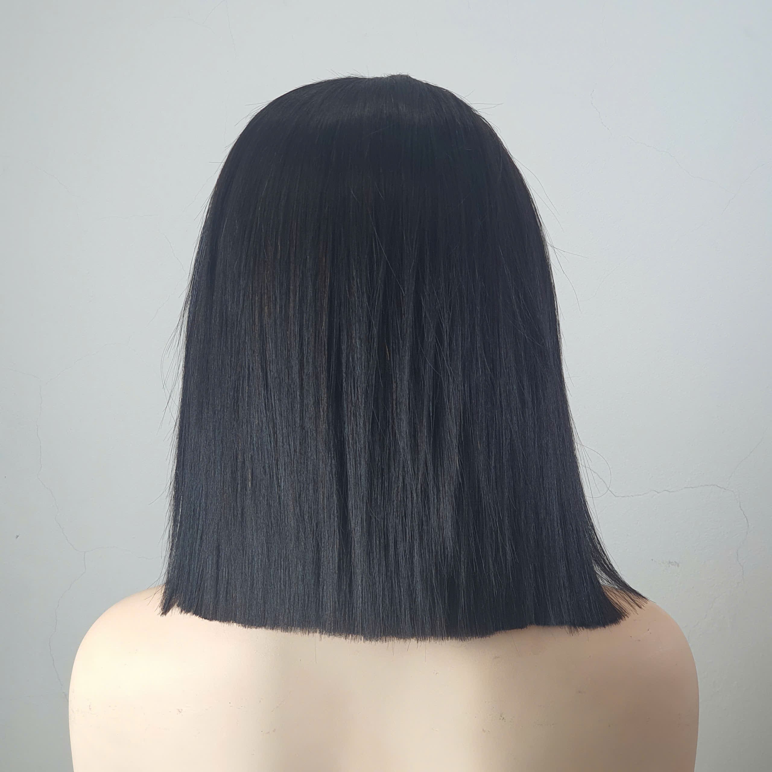 Pre Plucked Hair Bob Cut Lace Wigs For Black Woman 4 Pre Plucked Hair Bob Cut Lace Wigs For Black Woman