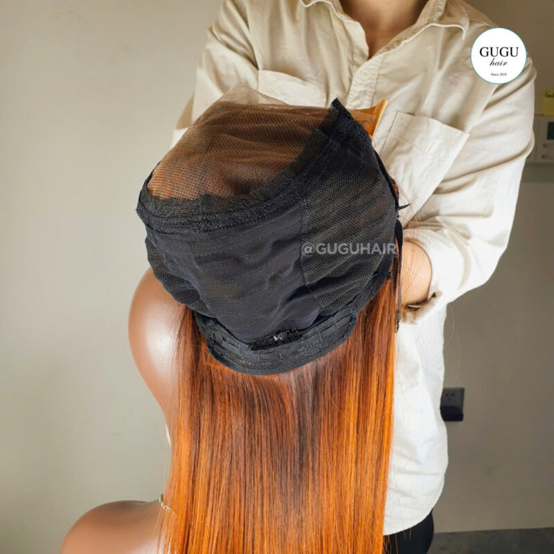 bone straight wig