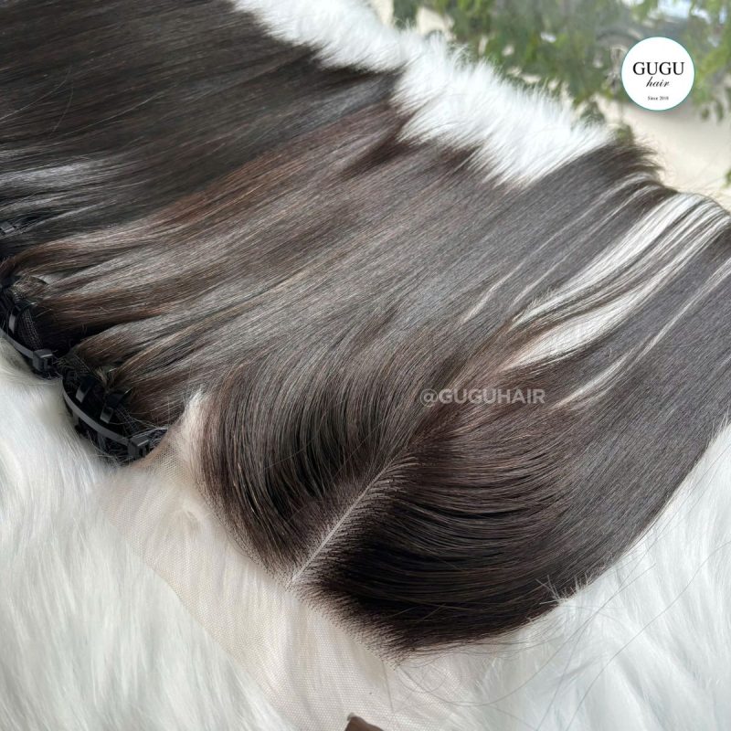 Human Hair Bundles with Closure