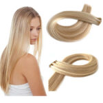 Genius Wefts - Natural Black Virgin Hair Extensions 7 100% Raw Human Hair #P18/1001 Wefts Hair Extensions