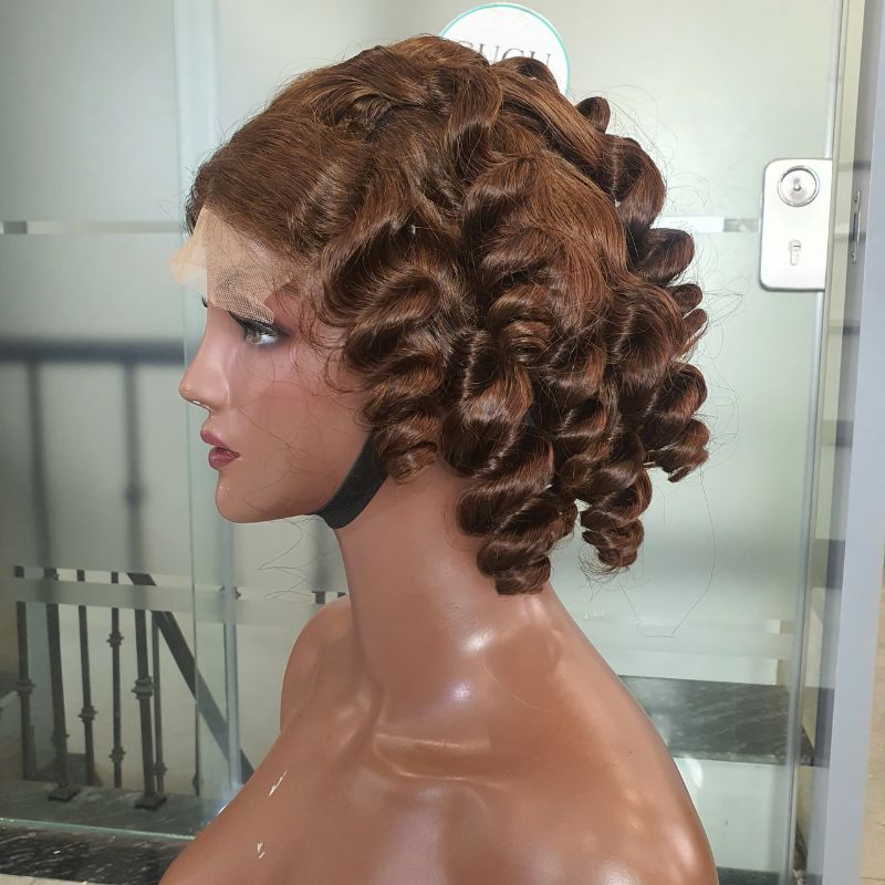 Curly Bob Wigs – Voluminous, Natural & Stylish Human Hair Curly Bob Wig Trends 10 Raw loose deep wave hair