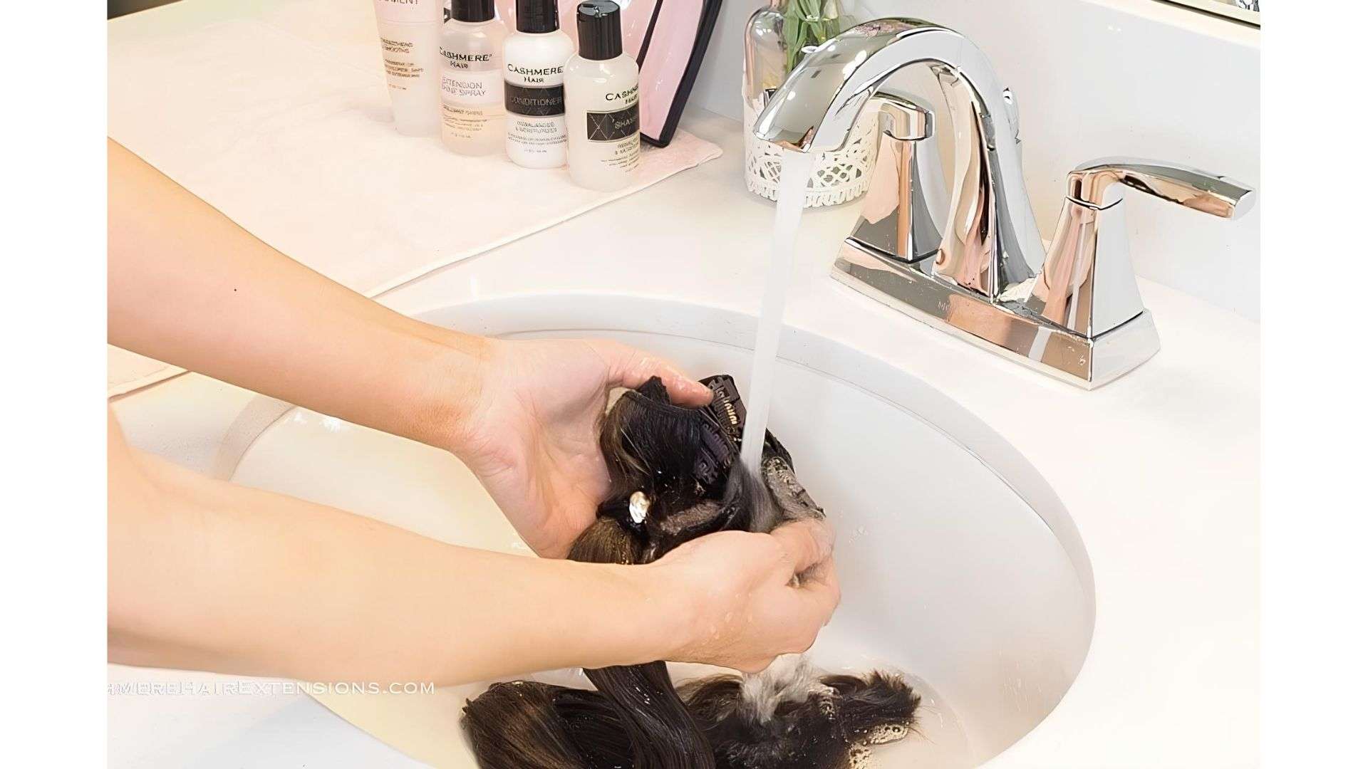 How to Care for Hair Extensions: 6 Essential Tips for Healthy Hair 2 Wash Your Extensions Properly