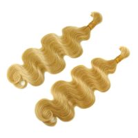 Virgin Human Hair Bulk Wavy #27 Color 22 Inches Body Wave | GUGU HAIR 3 Bulk Wave Hair