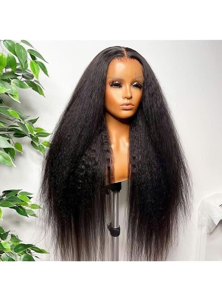 kinky straight wigs for black women
