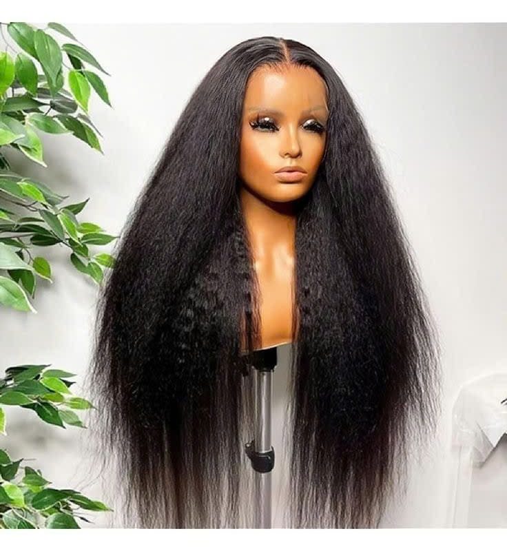 kinky straight wigs for black women