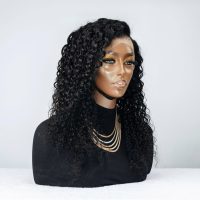 Natural Water Wave Glueless 13x4 Frontal HD Lace Curly Wig | GUGU HAIR 3 water wave wig