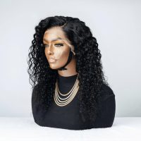 Natural Water Wave Glueless 13x4 Frontal HD Lace Curly Wig | GUGU HAIR 4 water wave wig 13x4 Frontal HD Lace Curly Wig