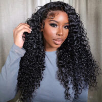 water wave curly hair