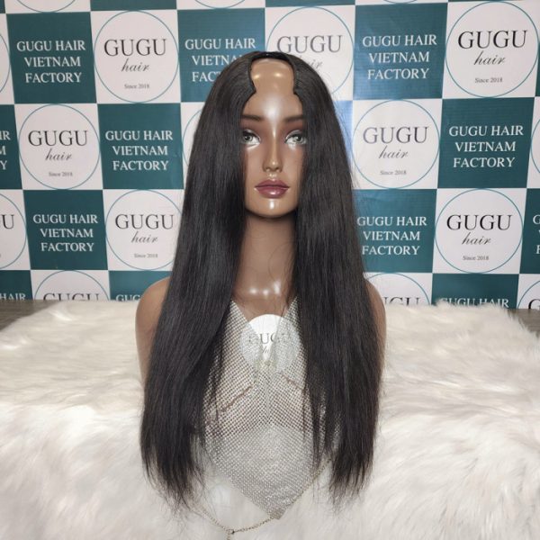 Natural V Shape U Part Wig Vietnam Hair