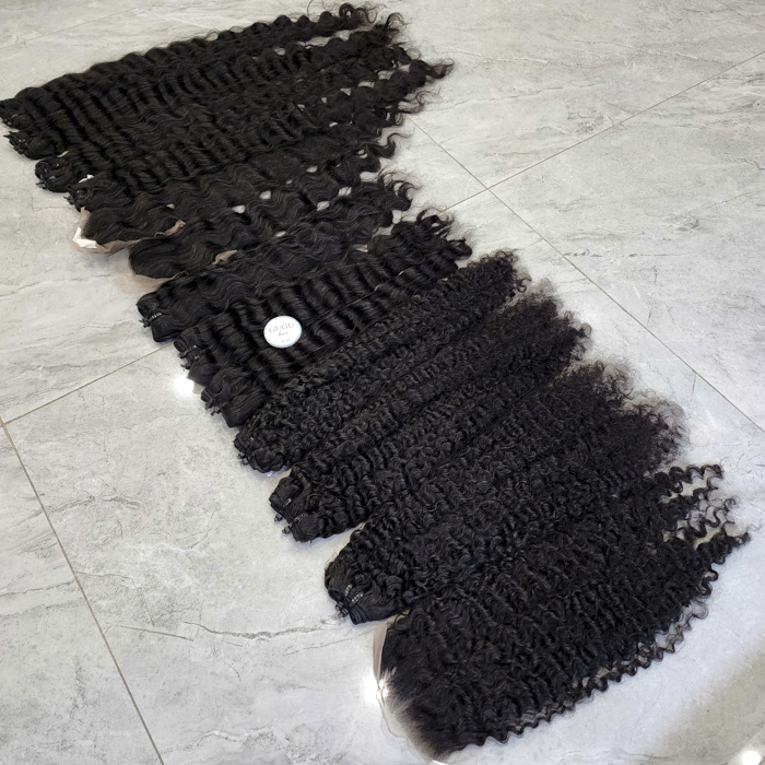 curly bundles human hair - GUGU HAIR