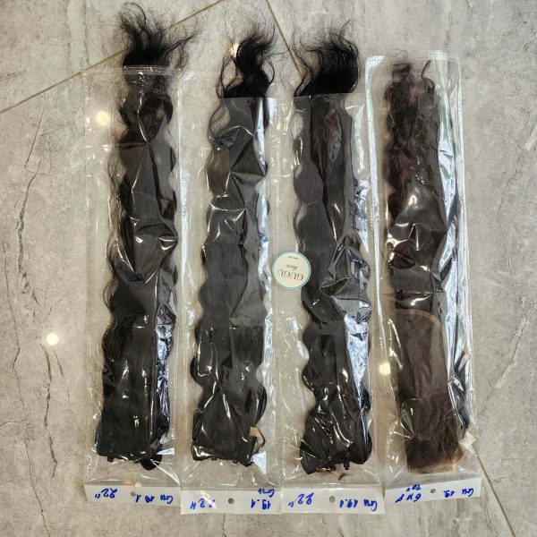 deep wave human hair bundles - GUGU HAIR