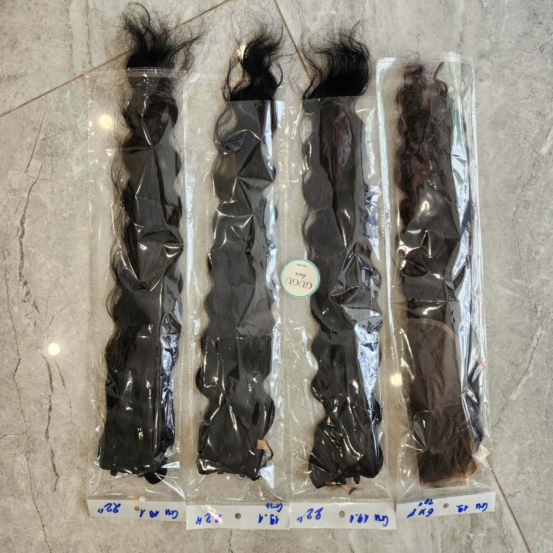 deep wave human hair bundles - GUGU HAIR