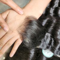 lace closure human hair wigs - gugu hair