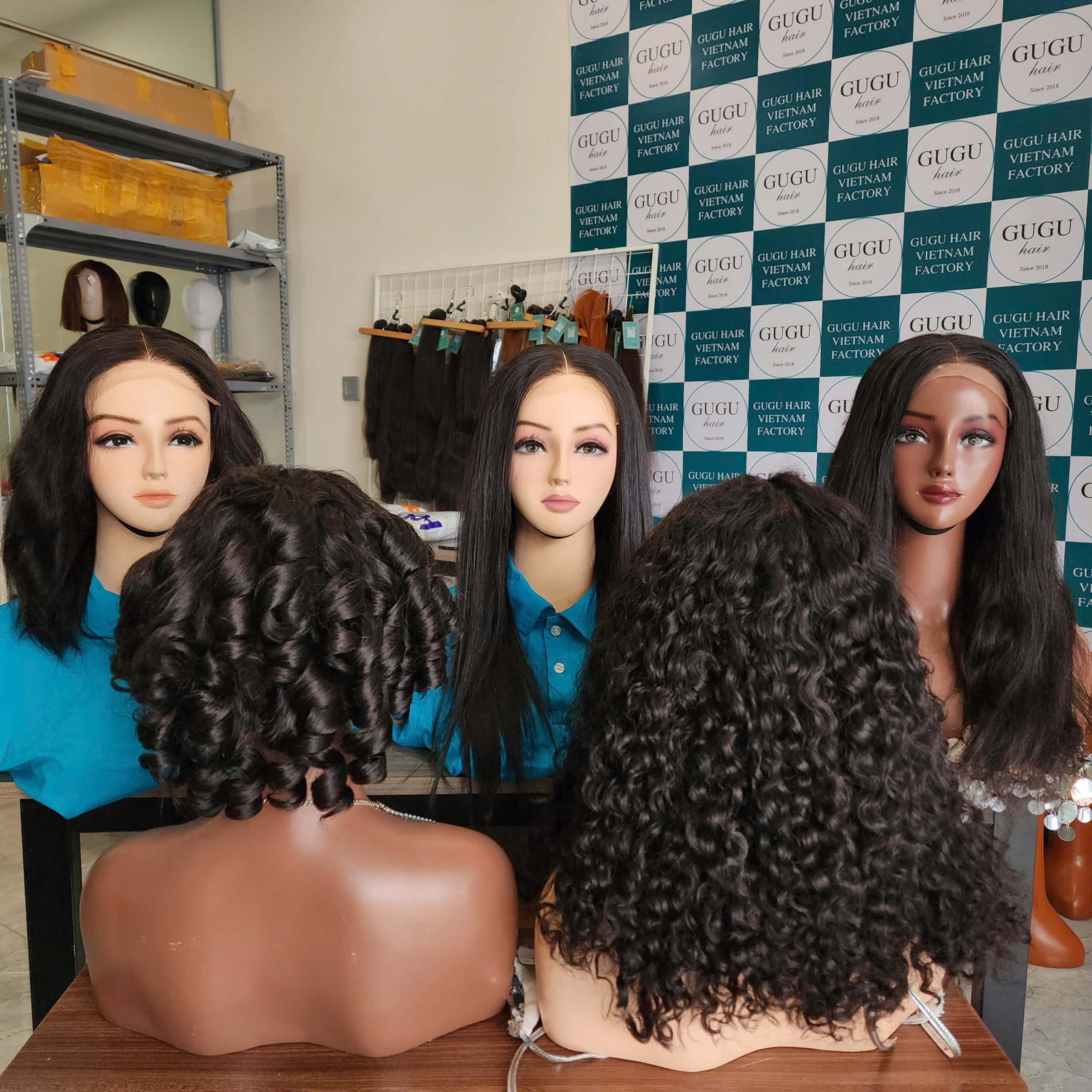 raw hair wig vendors - GUGU HAIR