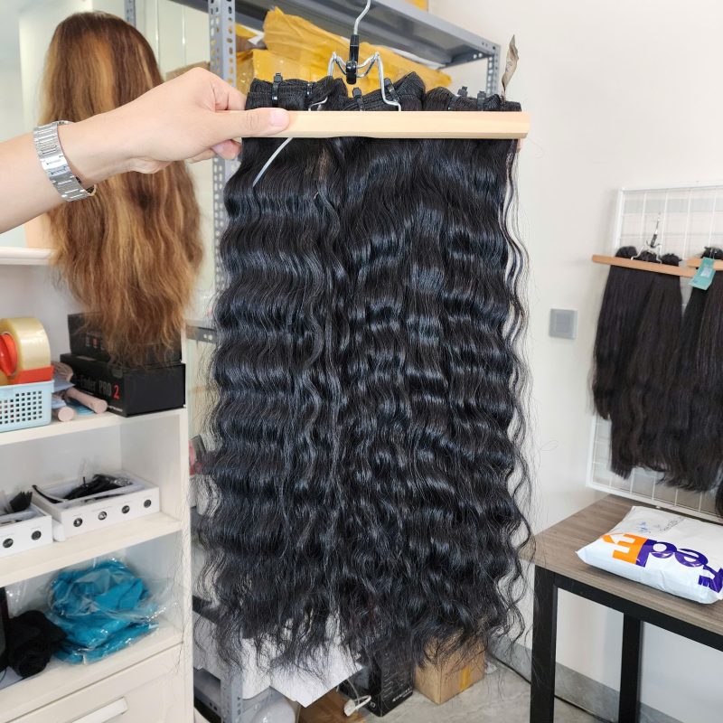 raw burmese curly hair bundles - gugu hair