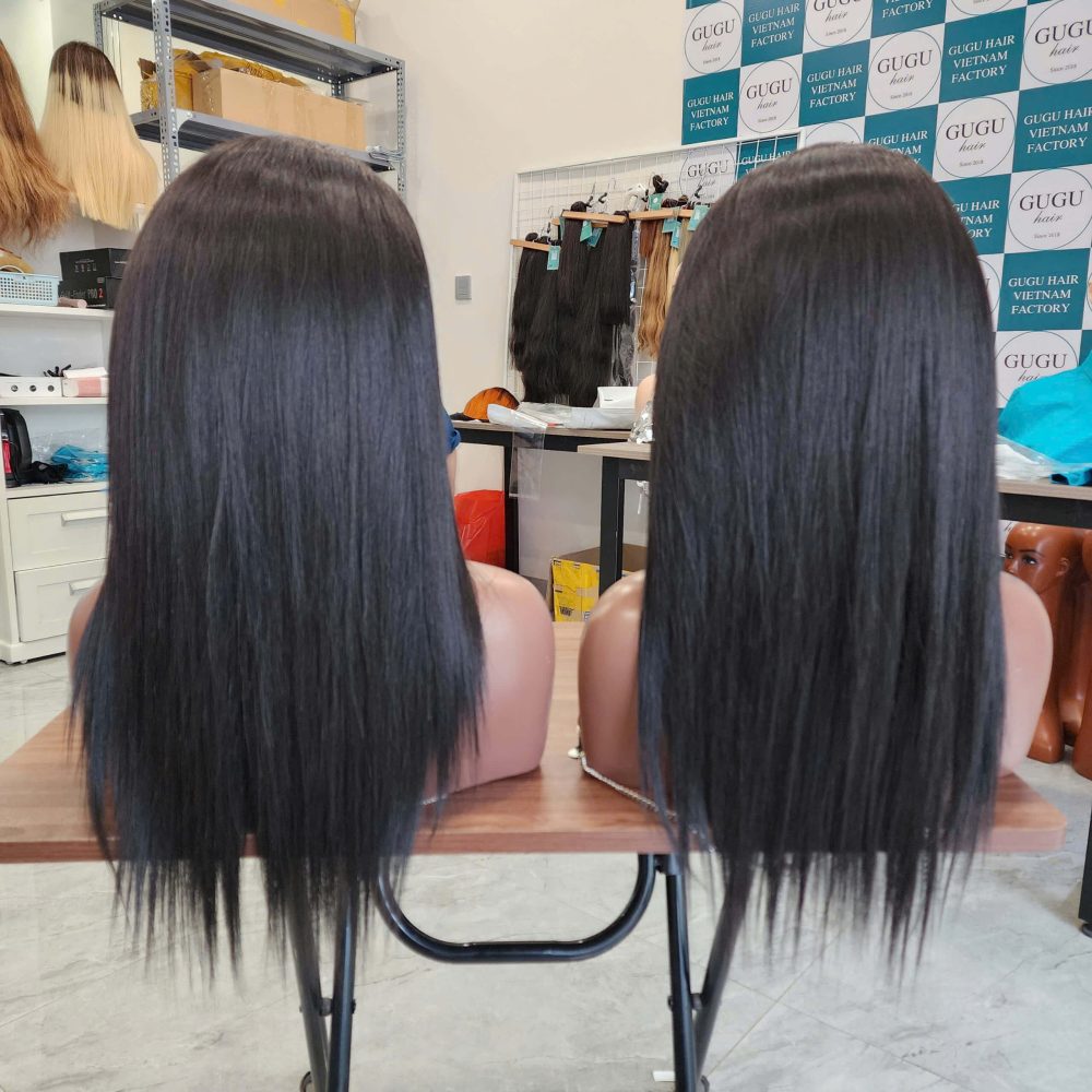 Full Frontal Wigs HD Lace Straight Human Hair - GUGU HAIR