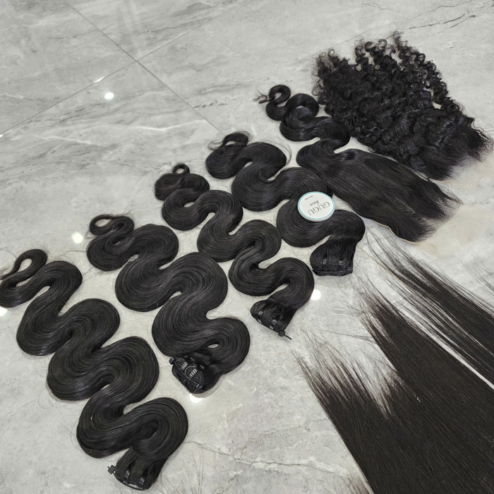 Top 10 Best Raw Wavy Hair Extensions You Need to Try 2 Vietnamese Raw Wavy Hair - guguhair