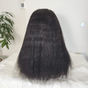 kinky straight wig with closure