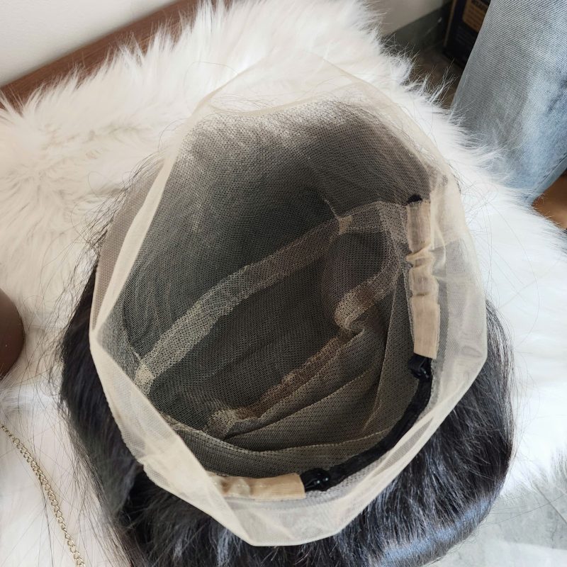 Full Frontal Wigs HD Lace Straight Human Hair 24 Inches