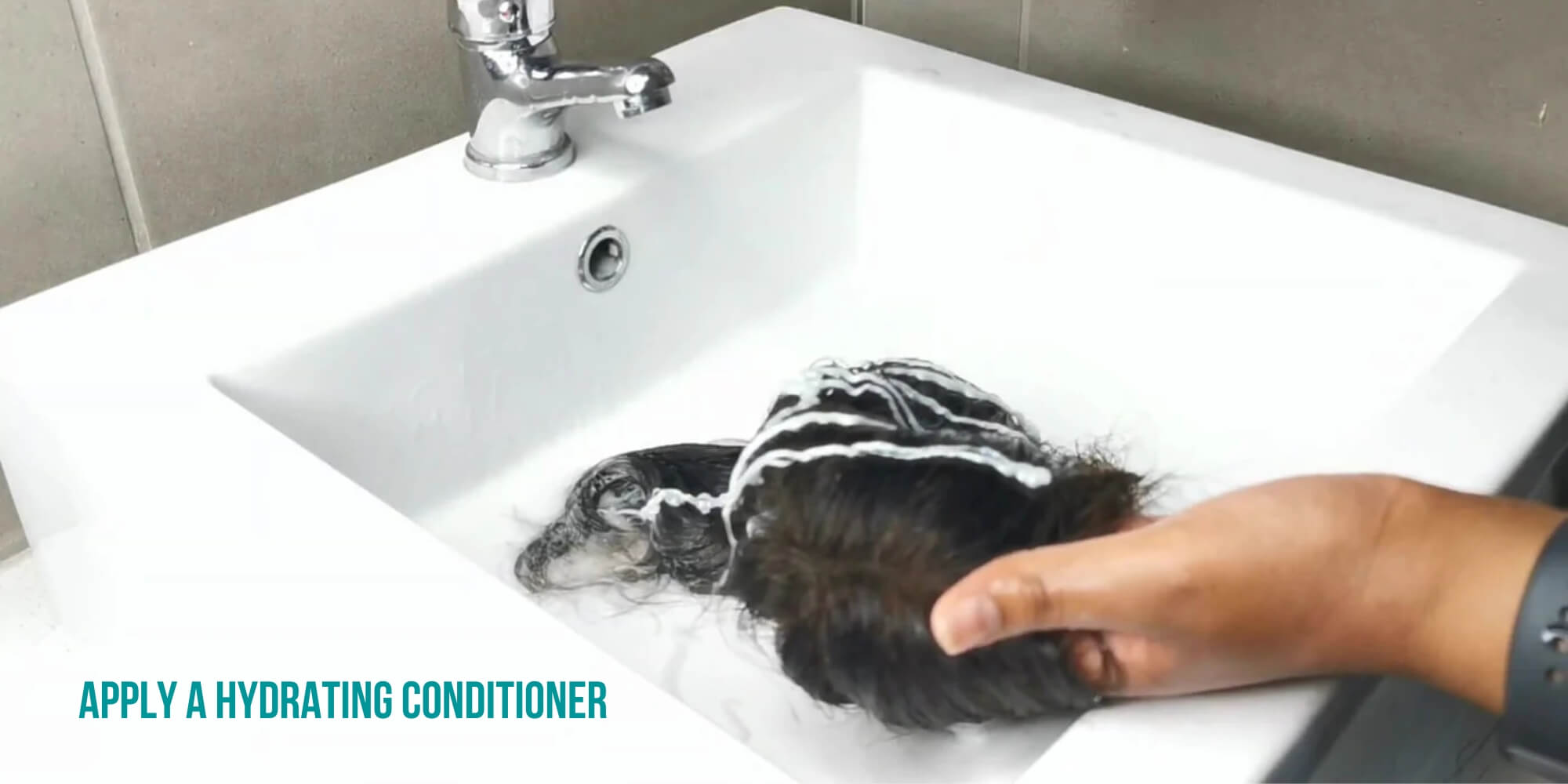 Apply a hydrating conditioner