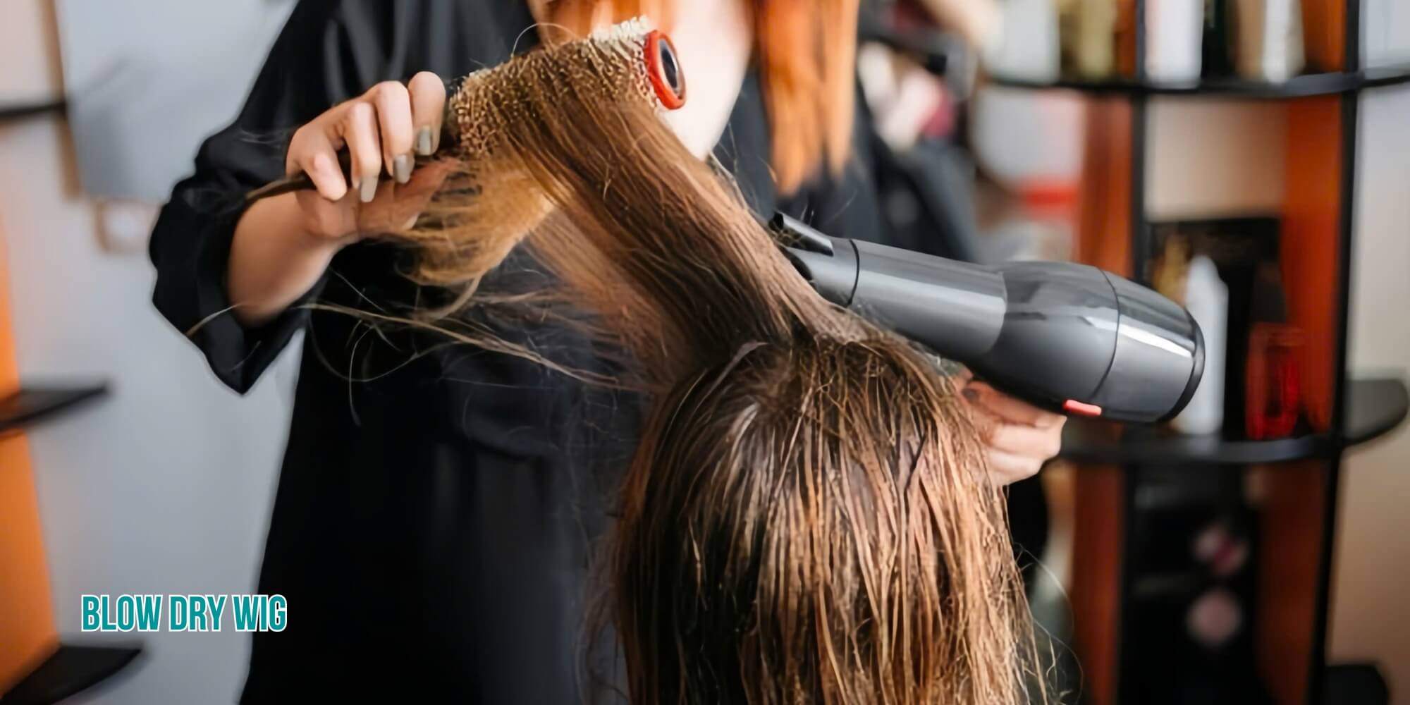 blow dry wig