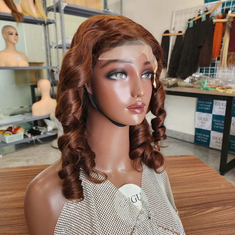 Bouncy Curly Short Wigs