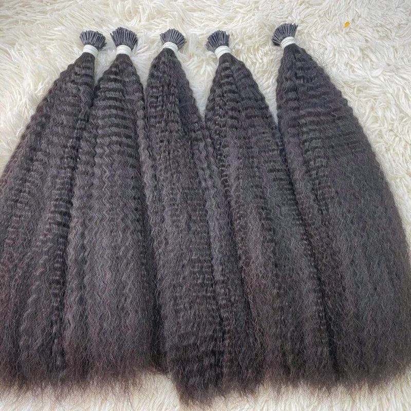 kinky straight hair bundles​