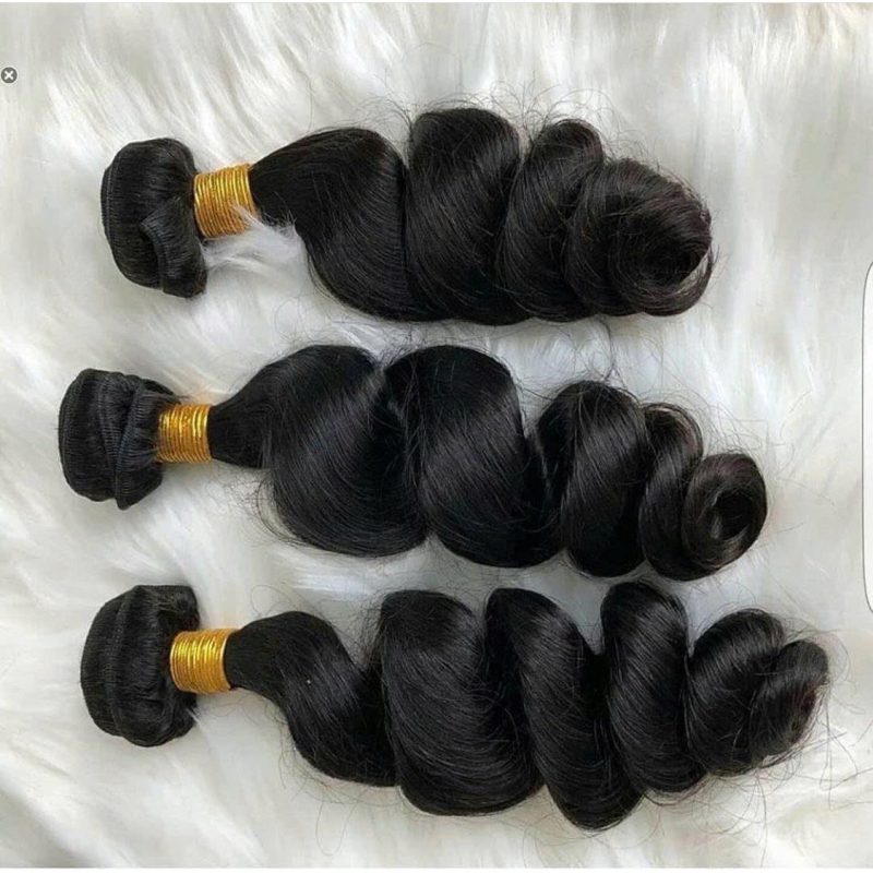 Loose Wave Hair Extensions with Closure