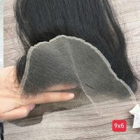 9x6 Lace Closure Wig Transparent HD Straight Hair