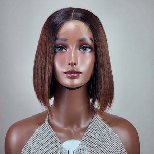 Bone Straight Hair – 8 inch Bob wigs for women