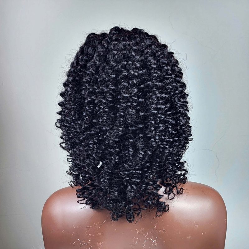 Kinky Curly Glueless 5x5 Lace Closure Wig - 2