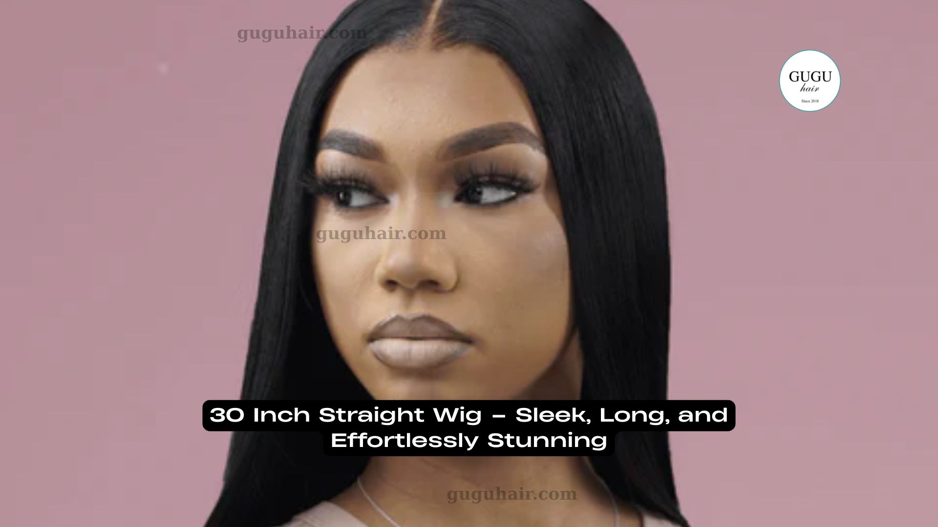 30 Inch Straight Wig – Sleek, Long, and Effortlessly Stunning